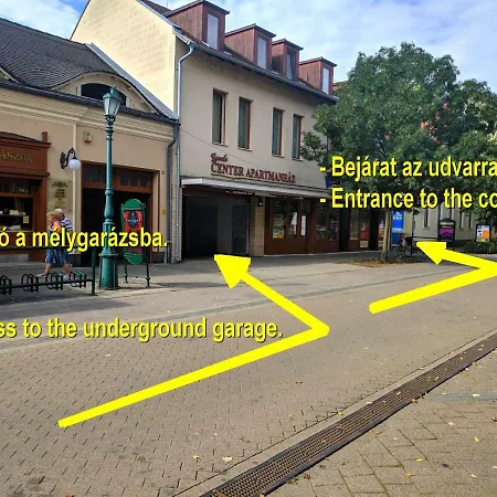 Belvarosi Terasz Apartman Lägenhet